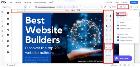 wix how to adjust column width